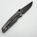 Chaves Knives Jake McCoy Disciple Street Black Satin PVD Titanium Integral Handle & Black Satin PVD M390