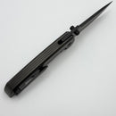 Chaves Knives Jake McCoy Disciple Street Black Satin PVD Titanium Integral Handle & Black Satin PVD M390