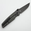 Chaves Knives Jake McCoy Disciple Stonewash Gray PVD Titanium Integral Handle & Stonewash Gray PVD M390