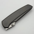 Chaves Knives Jake McCoy Disciple Street Stonewash Titanium Integral Handle & Belt Finish M390