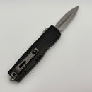 Pre-Owned Microtech Luminary Black Handle w/ Tritium Inlaid Slider & D/E M390MK Signature Series 1270-10S