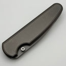 Chaves Knives Brad Blount Phase 229 Stonewash Titanium Integral Handle & Stonewash M390