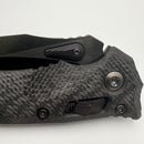 Pre-Owned Microtech Amphibian RAM LOK Fluted Carbon Fiber & DLC Partial Serrated M390MK 137RL-2DLCTFLCFS
