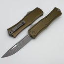 Microtech Knives Mini Hera Apocalyptic S/E M390MK w/ OD Green Handle 1703M-10APOD