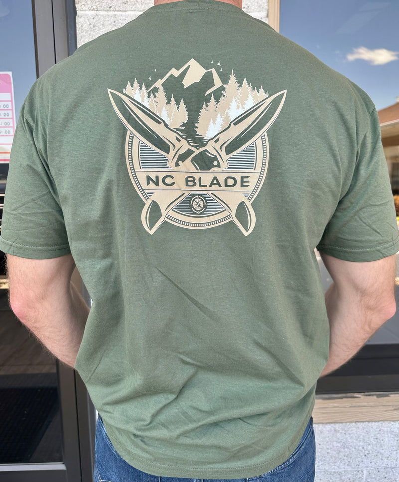 NC Blade Gildan Softstyle Jersey T-Shirt (Green)