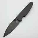 Chaves Knives Brad Blount Phase 229 Stonewash Gray PVD Titanium Integral Handle & Stonewash Gray PVD M390