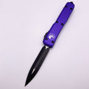 Microtech Ultratech Black Double Edge & Purple 122-1PU Pre Owned