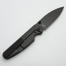 Chaves Knives Brad Blount Phase 229 Stonewash Gray PVD Titanium Integral Handle & Stonewash Gray PVD M390