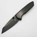 Chaves Knives Brad Blount Arrestor 229 Black Satin PVD Titanium Integral Handle & Black Satin PVD M390