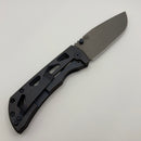 Pre-Owned McNees Performance Machined Mac 2 3.5" Gen 2 F Stonewash w/ Blue/Bronze Skeleton Titanium Handles & MagnaCut