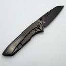 Chaves Knives Brad Blount Arrestor 229 Black Satin PVD Titanium Integral Handle & Black Satin PVD M390
