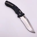 Pre Owned Microtech Amphibian RAM LOK Black Fluted G-10 & Stonewash M390MK 137RL-10FLGTBK