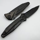 Microtech Knives Socom Bravo DLC Single Edge & Carbon Fiber 260-1DLCTCFTI
