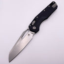 Pre-owned Microtech Knives MSI RAM LOK Black Polymer Injection Molded & M390MK 210T-10PMBK