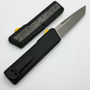 Chaves Dissident w/ Scrooge McDuck Carbon Fiber Inlaid Black Blasted Aluminum Handle & Tanto M390