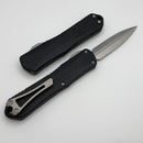 Heretic Knives Manticore E Black Grenade Grip Handle w/ Stonewash D/E MagnaCut H028F-2A