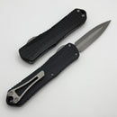 Heretic Knives Manticore E Black Grenade Grip Handle w/ Battleworn D/E MagnaCut H028F-5A
