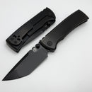Chaves Knives Redencion 229 Integral w/ Stonewash PVD Titanium & PVD M390 Tanto