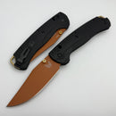 Benchmade Taggedout Black G-10 Handles & Copper Suede Cerakote S45VN Limited Edition 15536CR-2501