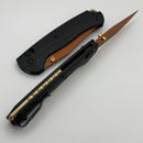 Benchmade Taggedout Black G-10 Handles & Copper Suede Cerakote S45VN Limited Edition 15536CR-2501