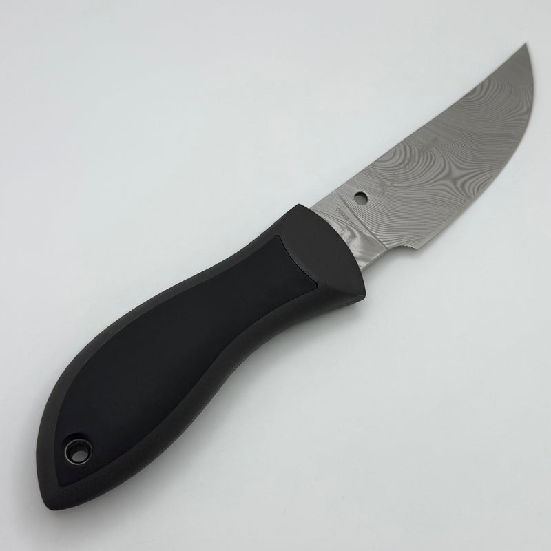 Spyderco Moran w/ Damasteel & FRN/Kraton Handle Fixed Blade Sprint Run FB01PGYD