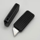 Rivery Manufacturing Zero Grenade Worn Black Pattern Aluminum w/ Changeable Razor Blade