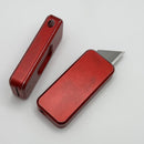 Rivery Manufacturing Zero Smooth OP Worn Red Pattern Aluminum w/ Changeable Razor Blade