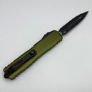 Factory Blem Microtech Ultratech Gen IV D/E Tactical Standard w/ OD Green Handle 11224-1OD