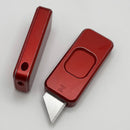 Rivery Manufacturing Zero Smooth OP Worn Red Pattern Aluminum w/ Changeable Razor Blade