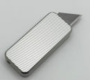 Rivery Manufacturing Zero File Pattern Gray Aluminum w/ Changeable Razor Blade