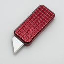 Rivery Manufacturing Zero Grenade Worn Red Pattern Aluminum w/ Changeable Razor Blade