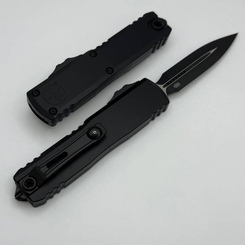Factory Blem Microtech UTX-85 Gen IV w/ Black Handle & Black D/E M390MK 12324-1T