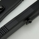 Factory Blem Microtech UTX-85 Gen IV w/ Black Handle & Black D/E M390MK 12324-1T