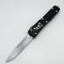 Pre-Owned Microtech Ultratech Steamboat Willie Dirty White Single Edge 121-1SB