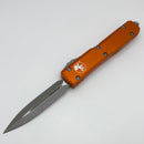 Pre Owned Microtech Ultratech Double Edge Apocalyptic Standard & Orange 122-10APOR