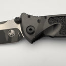 Factory Blem Microtech Socom Elite Single Edge Manual Midnight Tiger Camo Signature Series 161-1MTCS-Z4