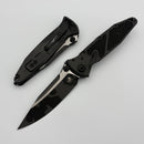 Factory Blem Microtech Socom Elite Single Edge Manual Midnight Camo Signature Series 160-1MNCS-Z4