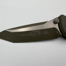 Factory Blem Microtech Socom Elite Tanto Edge Manual Cerakote Moss Green 161-1MG-C21Z13