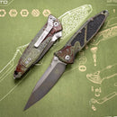 Factory Blem Microtech Socom Elite S/E Manual Outbreak Signature Series 160-1OBS