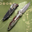 Factory Blem Microtech Socom Elite S/E Manual Outbreak Signature Series 160-1OBS