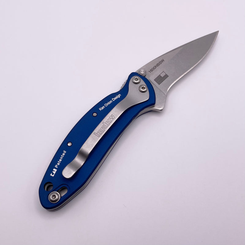 Kershaw Chive 1600NBSW Navy Blue Pre Owned