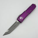Pre Owned Microtech UTX-85 Tanto Apocalyptic Standard & Violet 233-10APVI