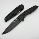 Custom Knife Factory Sukhoi-5 Blackwash Titanium Handles w/ Crystal Ti Backspacer & M398