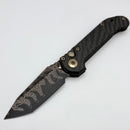 Blem Microtech Marfione Select LUDT Gen III w/ Carbon Fiber Handle & Baker Forge Coppermai Tanto 1136-16MS1