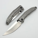 Custom Knife Factory TNT Crystal Titanium Handles & M398