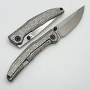 Custom Knife Factory TNT Crystal Titanium Handles & M398