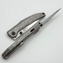 Custom Knife Factory TNT Crystal Titanium Handles & M398