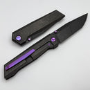 Poikilo Blade Salvator Standard 2 Dark Stonewash w/ Titanium Handles & M398