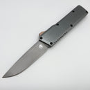 Pre Owned Chaves Dissident w/ Blue Steel Satin Handles & Stonewash Drop Point S35VN