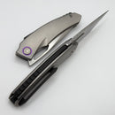 Poikilo Blade Tero Standard 1 w/ Titanium Handles & Pearlescent Stonewash M398